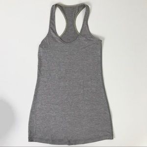 Lulu Lemon gray long tank top! Like new